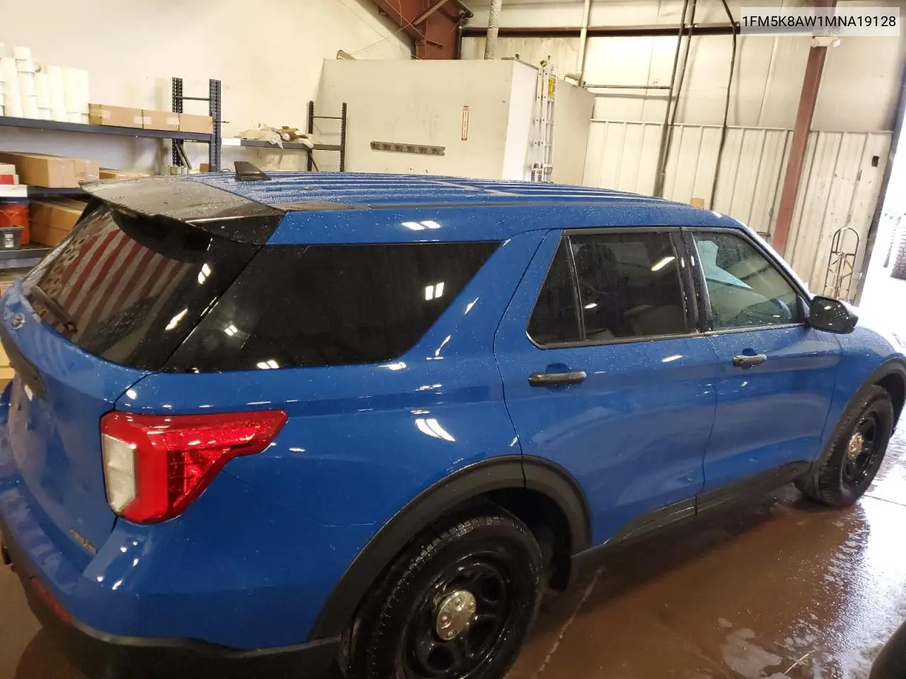 1FM5K8AW1MNA19128 2021 Ford Explorer Police Interceptor