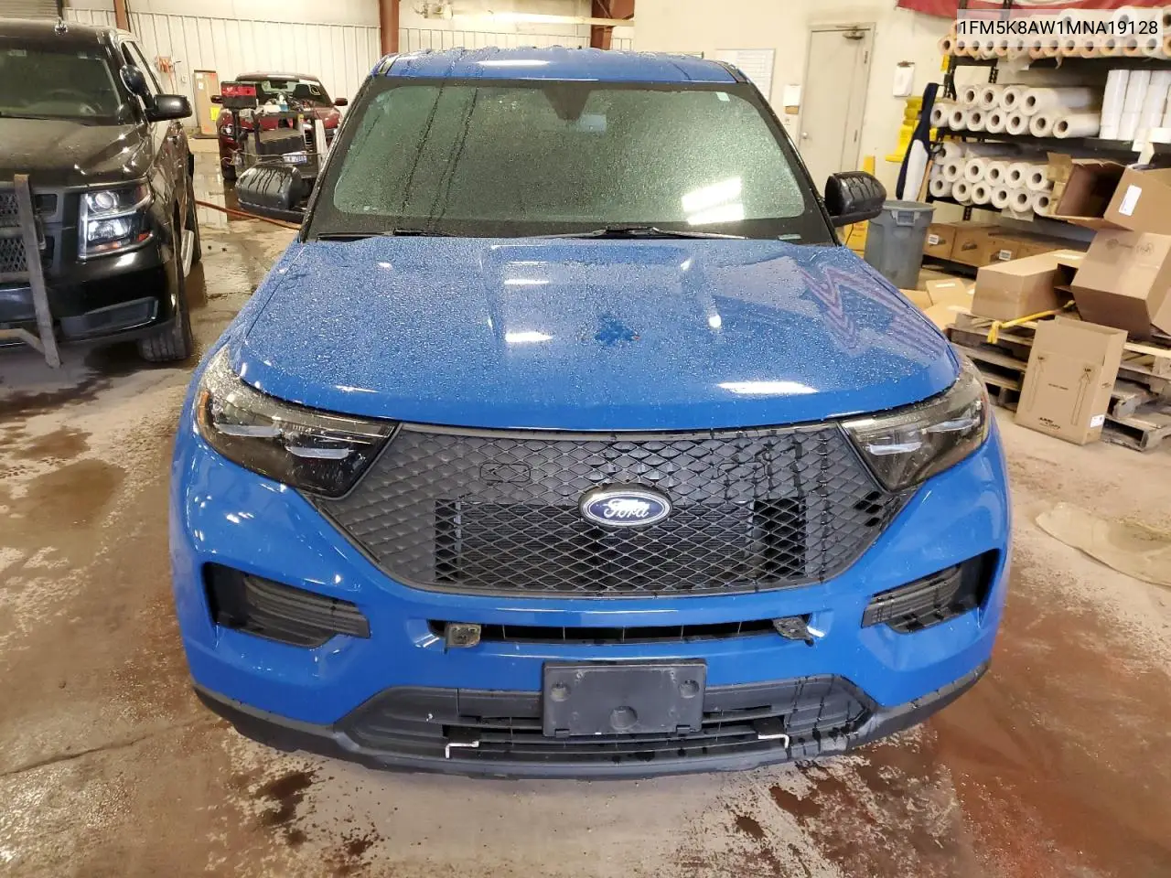 1FM5K8AW1MNA19128 2021 Ford Explorer Police Interceptor