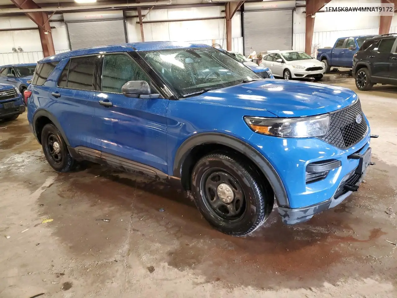 1FM5K8AW4MNA19172 2021 Ford Explorer Police Interceptor