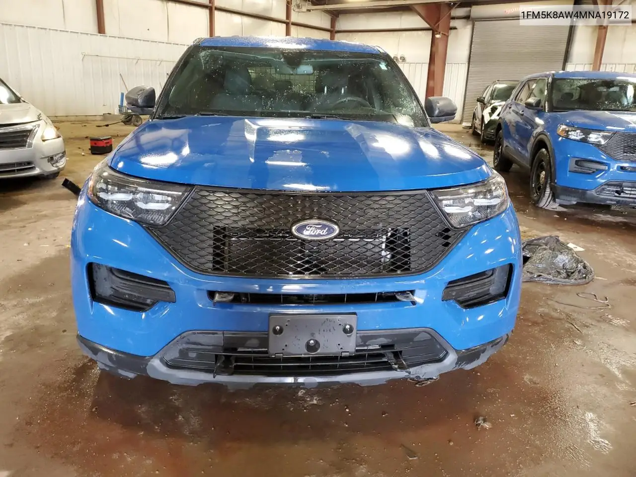1FM5K8AW4MNA19172 2021 Ford Explorer Police Interceptor