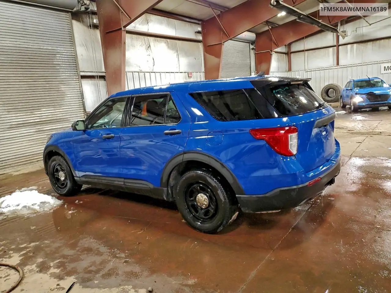 1FM5K8AW6MNA16189 2021 Ford Explorer Police Interceptor