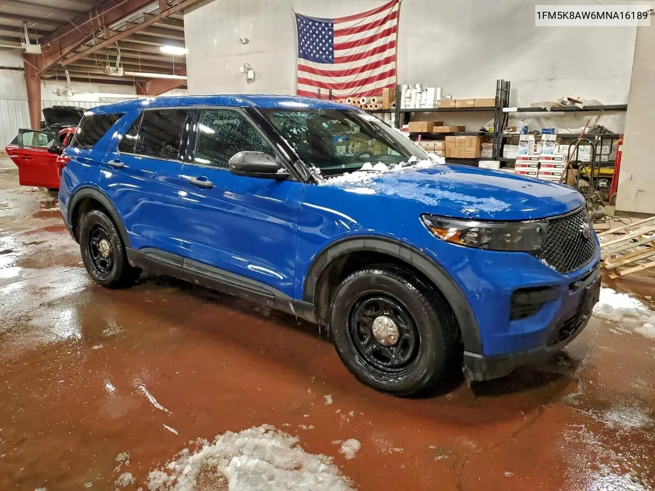1FM5K8AW6MNA16189 2021 Ford Explorer Police Interceptor
