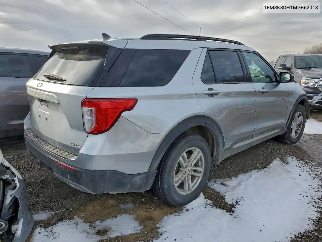 1FMSK8DH1MGB62018 2021 Ford Explorer Xlt