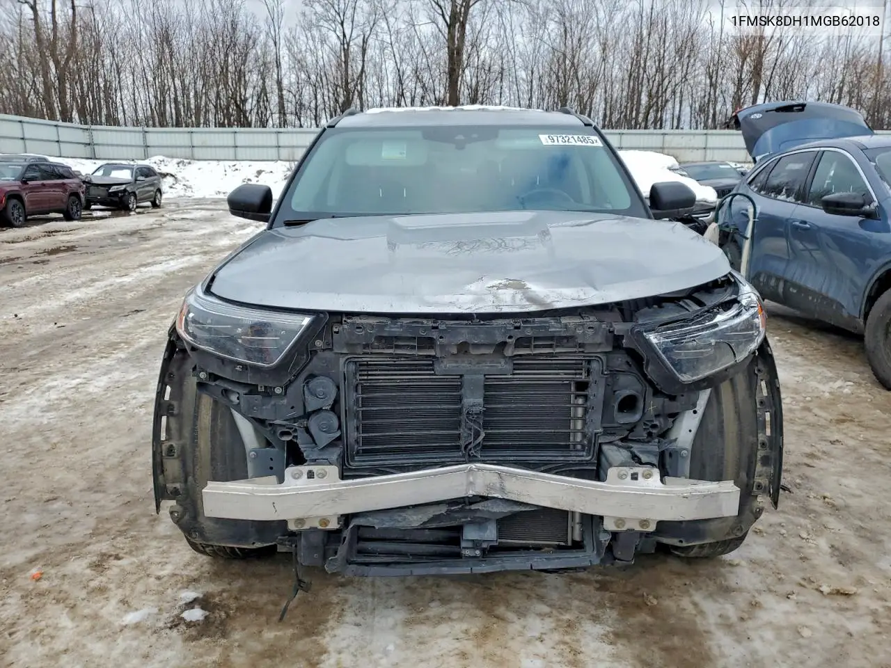 1FMSK8DH1MGB62018 2021 Ford Explorer Xlt