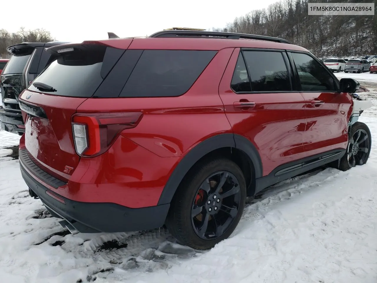 Auction sale of the 2022 Ford Explorer , vin: 1FM5K8GC1NGA28964, lot number: 39375854