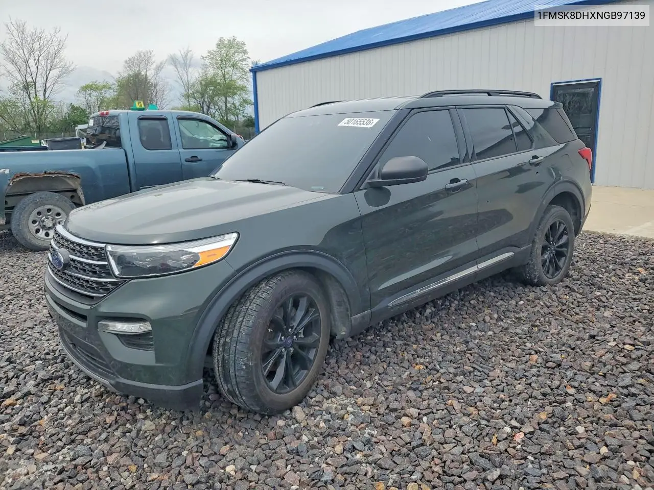 1FMSK8DHXNGB97139 2022 Ford Explorer Xlt