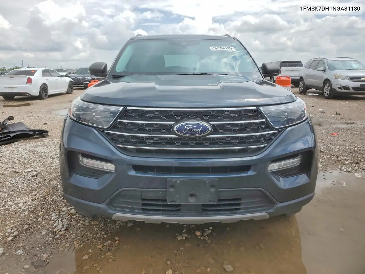 2022 Ford Explorer Xlt VIN: 1FMSK7DH1NGA81130 Lot: 50504146