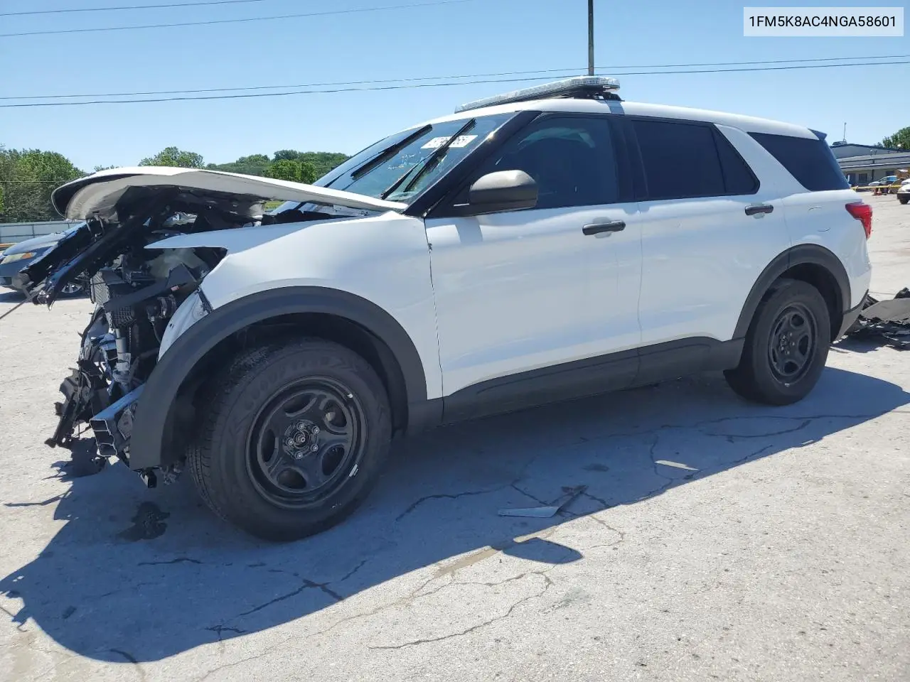 1FM5K8AC4NGA58601 2022 Ford Explorer Police Interceptor