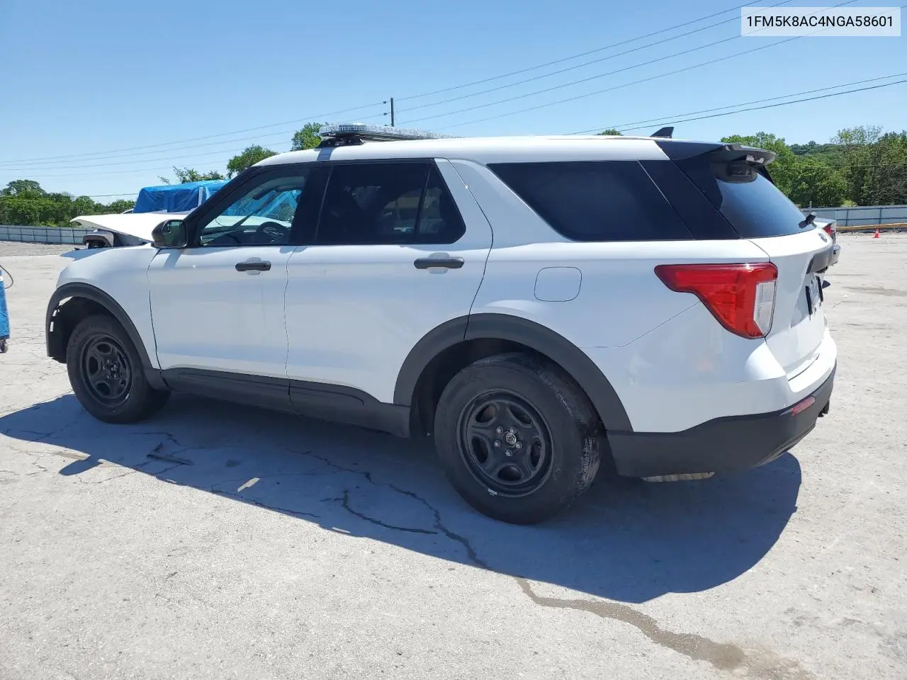 1FM5K8AC4NGA58601 2022 Ford Explorer Police Interceptor