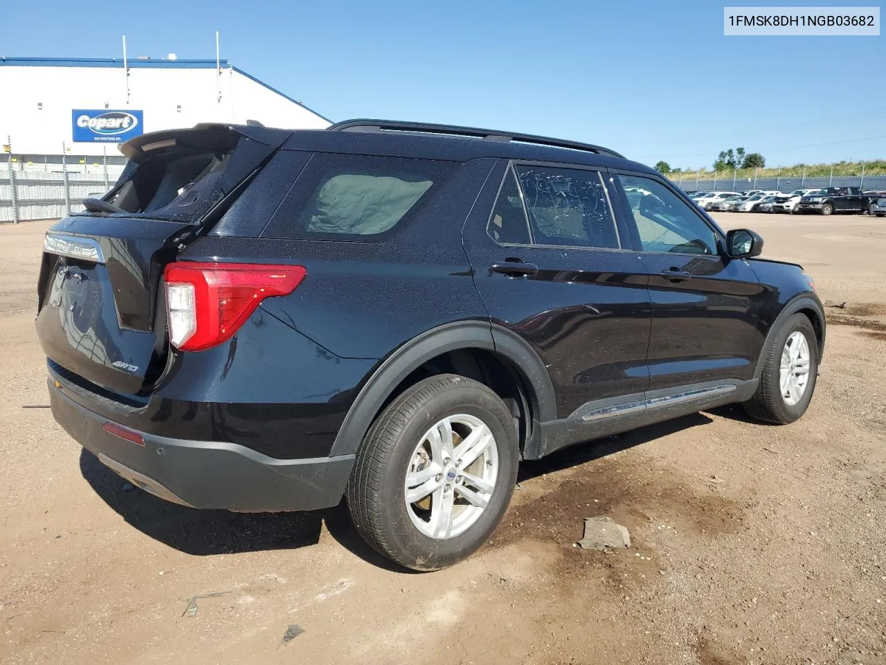 1FMSK8DH1NGB03682 2022 Ford Explorer Xlt