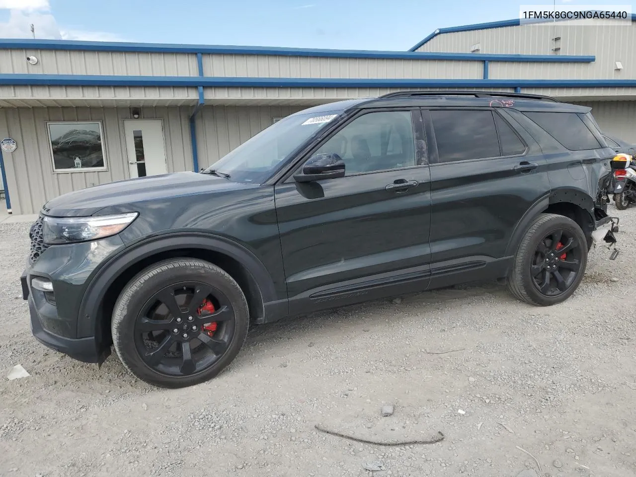 2022 Ford Explorer St VIN: 1FM5K8GC9NGA65440 Lot: 70566094