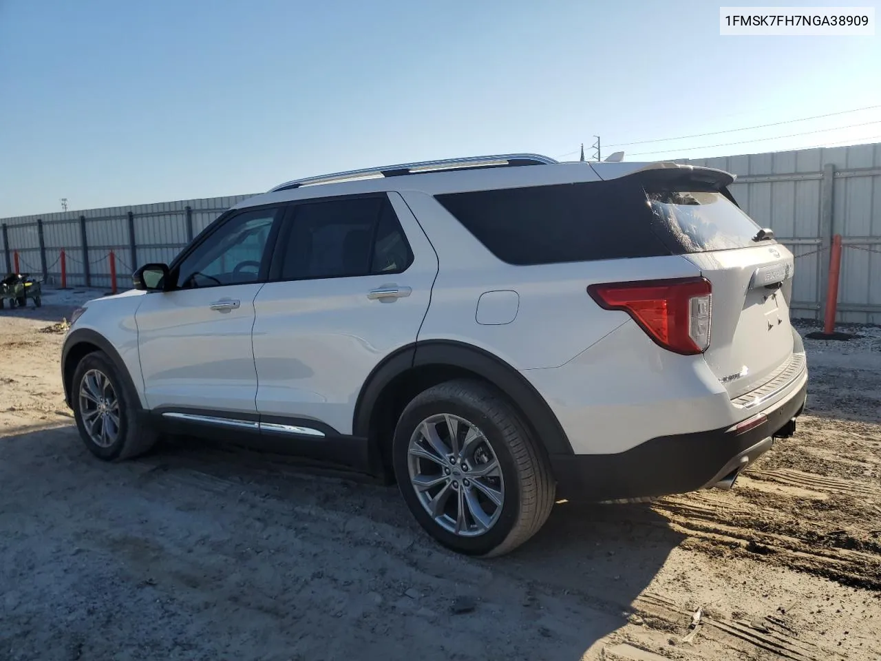 1FMSK7FH7NGA38909 2022 Ford Explorer Limited