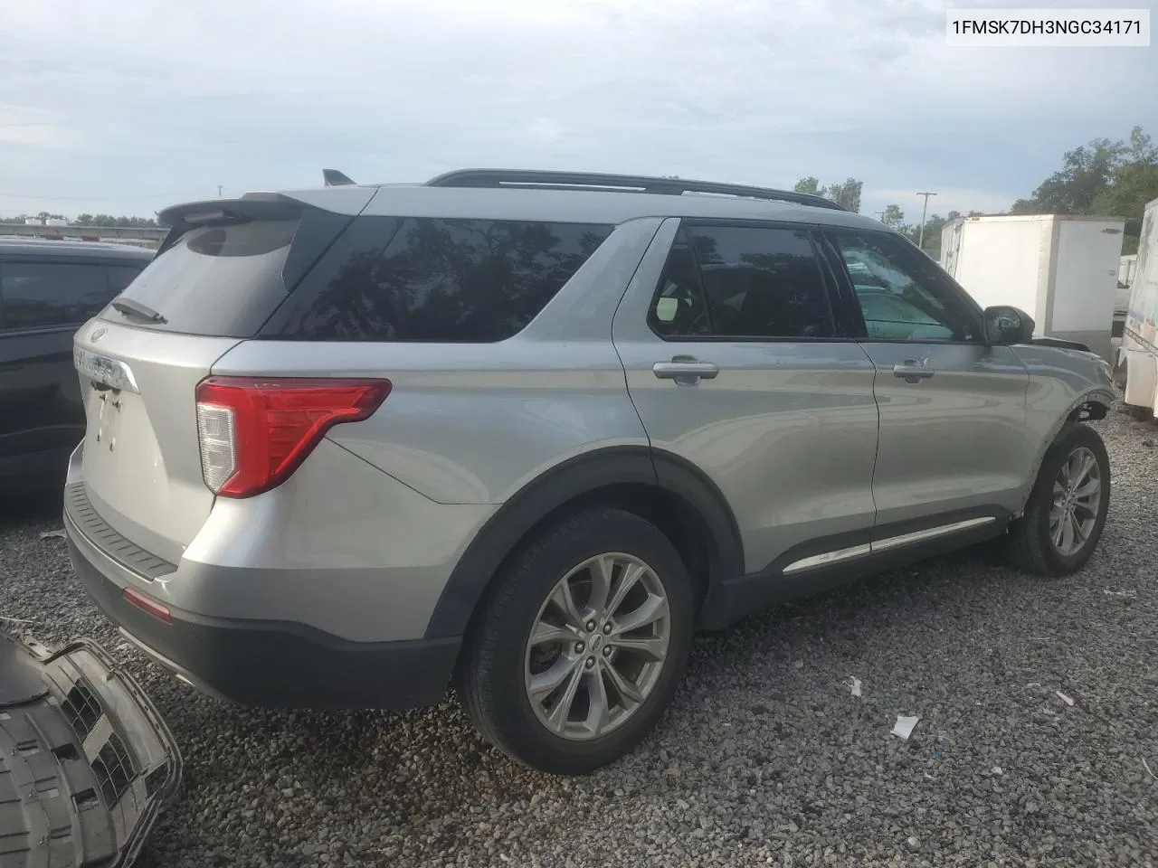 1FMSK7DH3NGC34171 2022 Ford Explorer Xlt