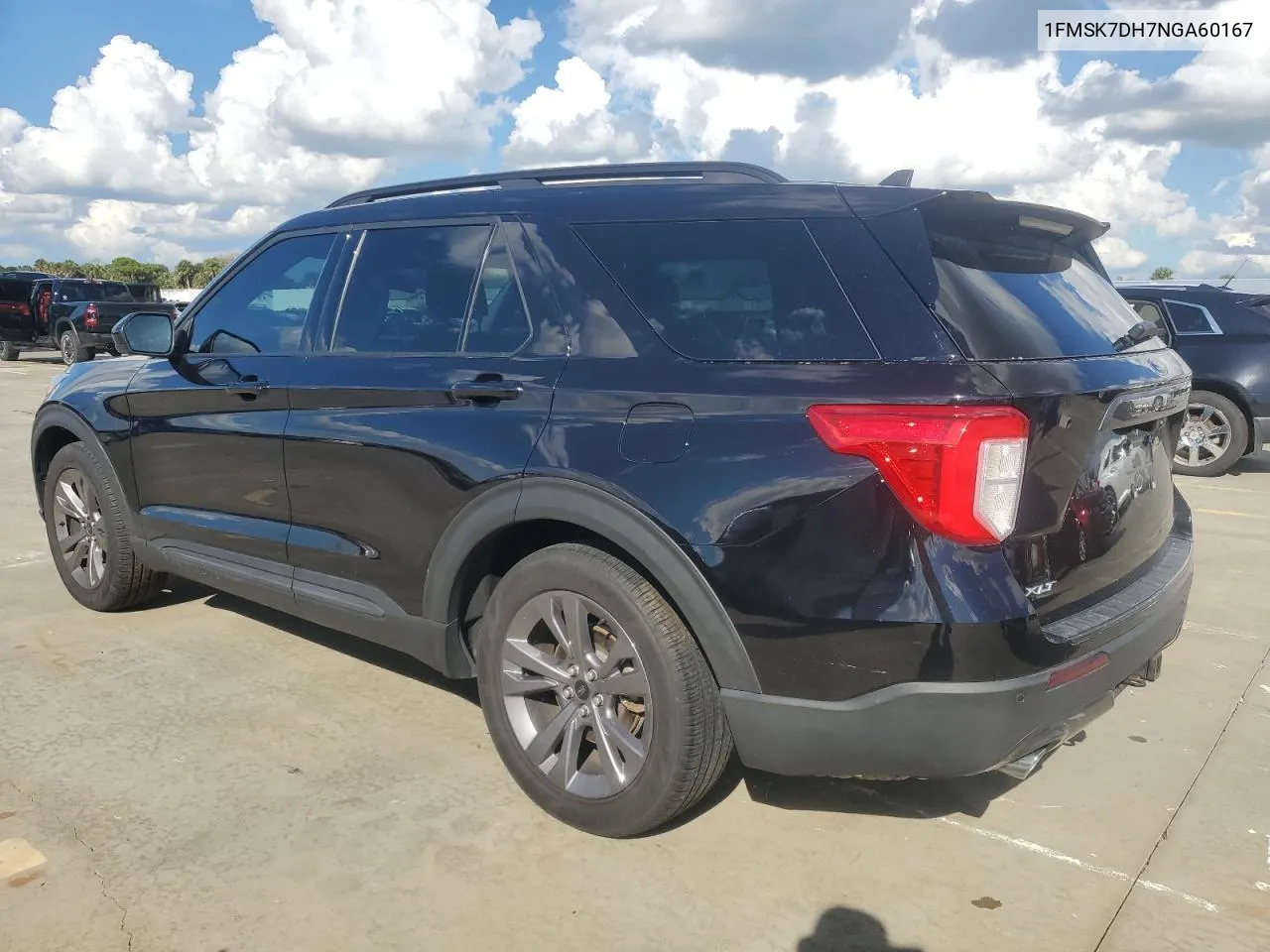 1FMSK7DH7NGA60167 2022 Ford Explorer Xlt