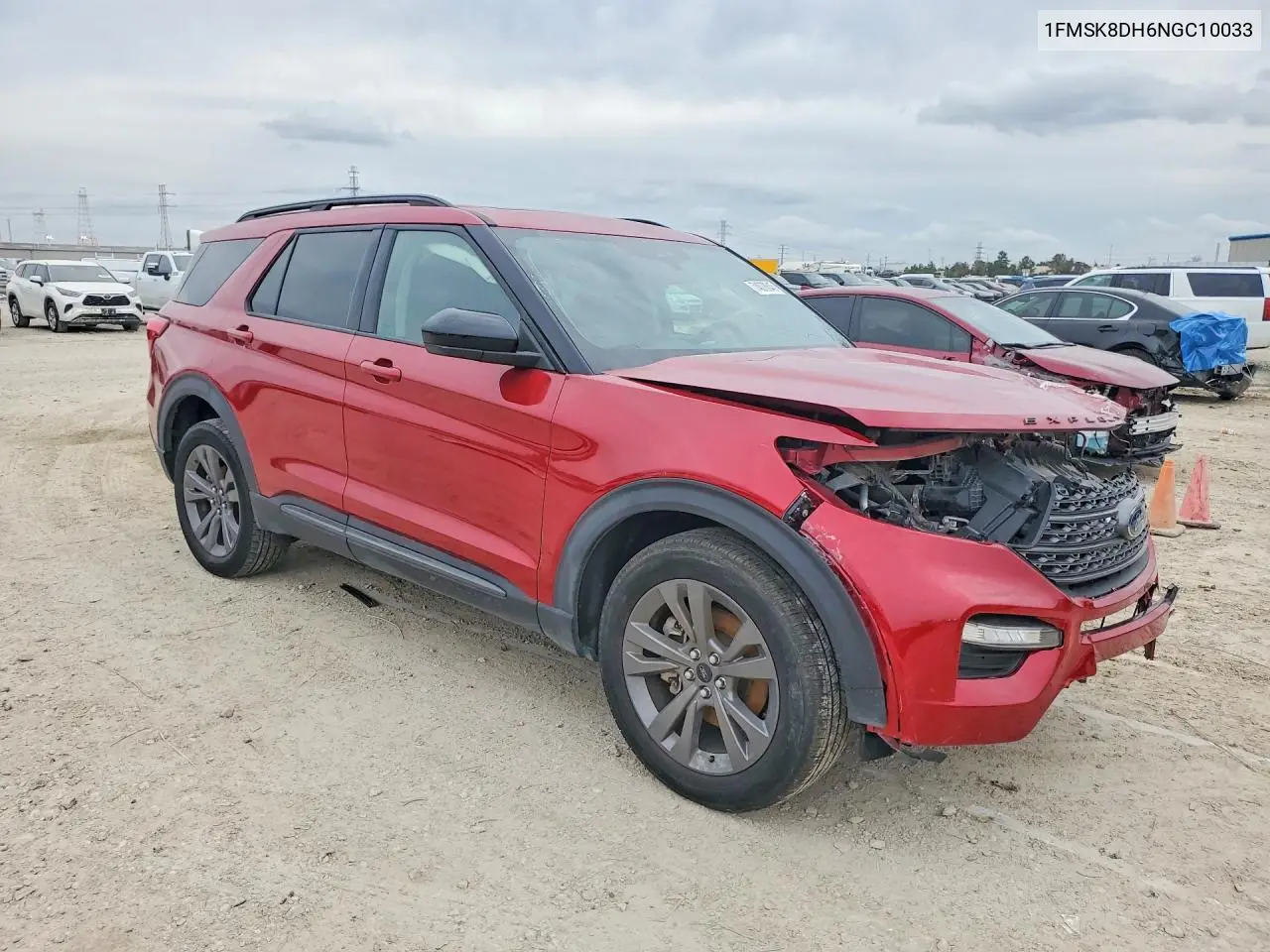 1FMSK8DH6NGC10033 2022 Ford Explorer Xlt