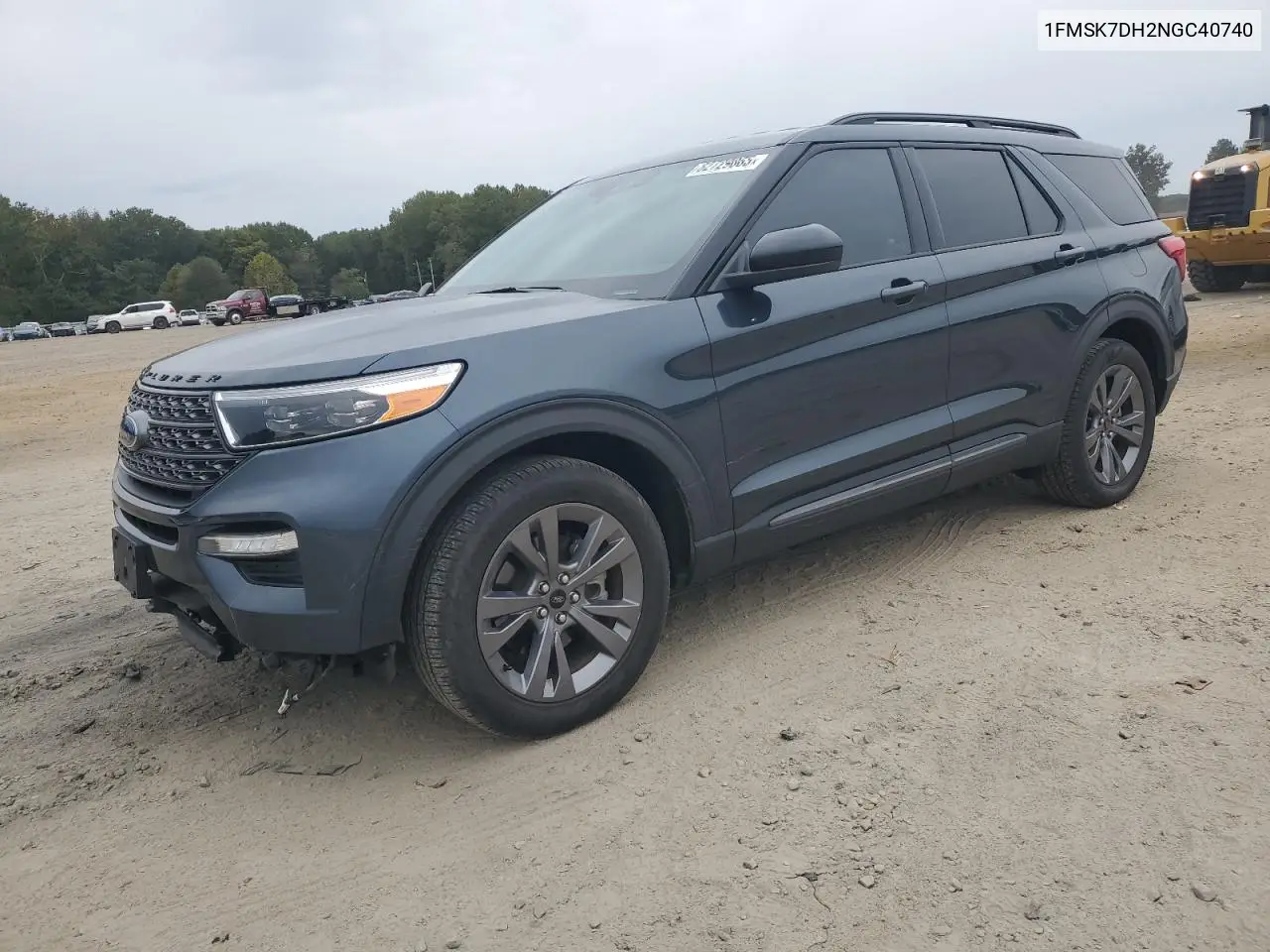 1FMSK7DH2NGC40740 2022 Ford Explorer Xlt