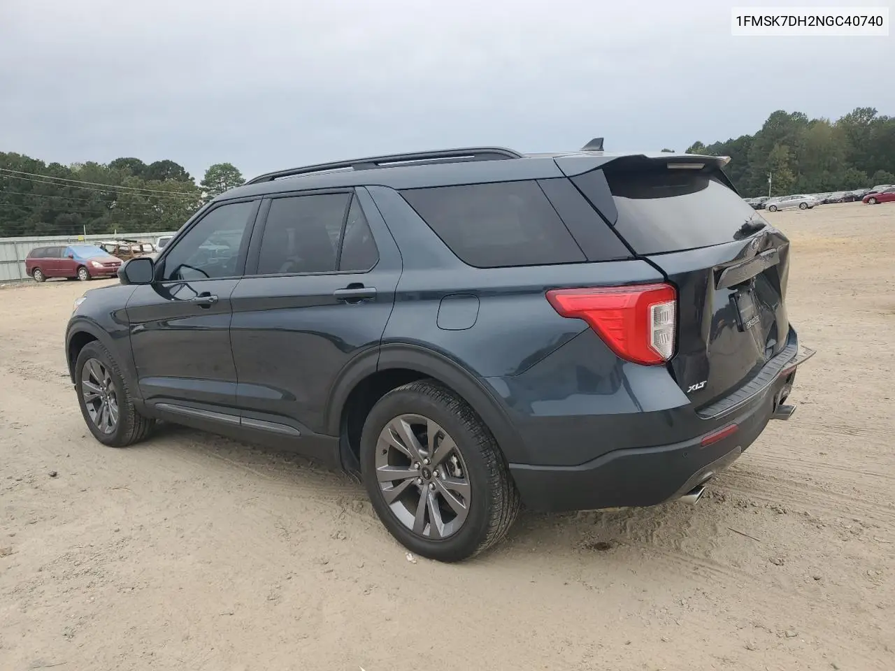 1FMSK7DH2NGC40740 2022 Ford Explorer Xlt