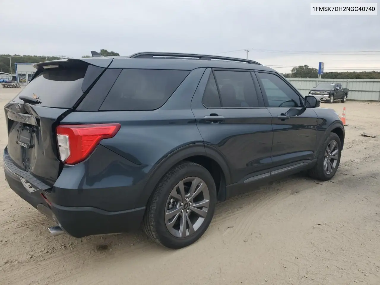 1FMSK7DH2NGC40740 2022 Ford Explorer Xlt