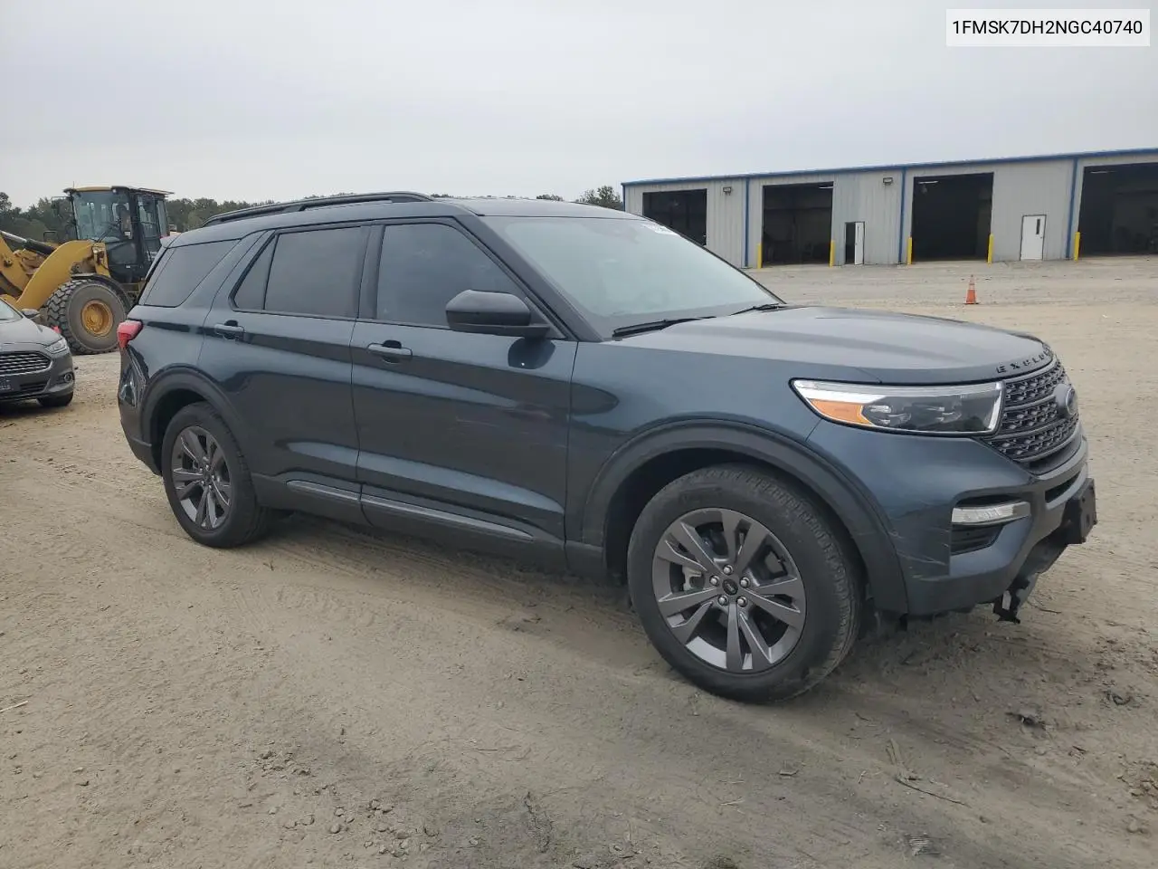 1FMSK7DH2NGC40740 2022 Ford Explorer Xlt