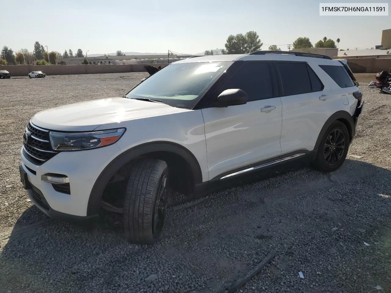 1FMSK7DH6NGA11591 2022 Ford Explorer Xlt