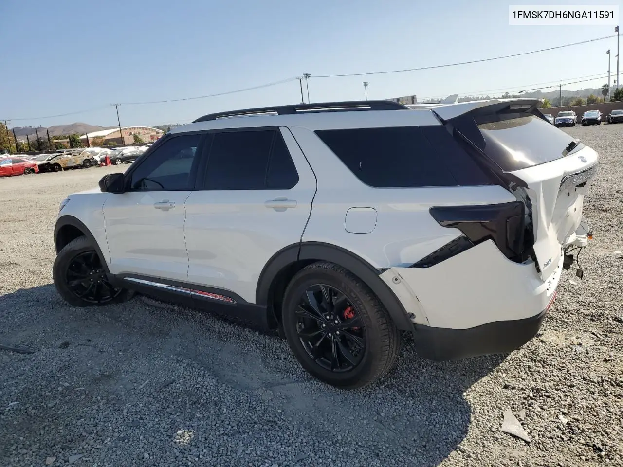 1FMSK7DH6NGA11591 2022 Ford Explorer Xlt