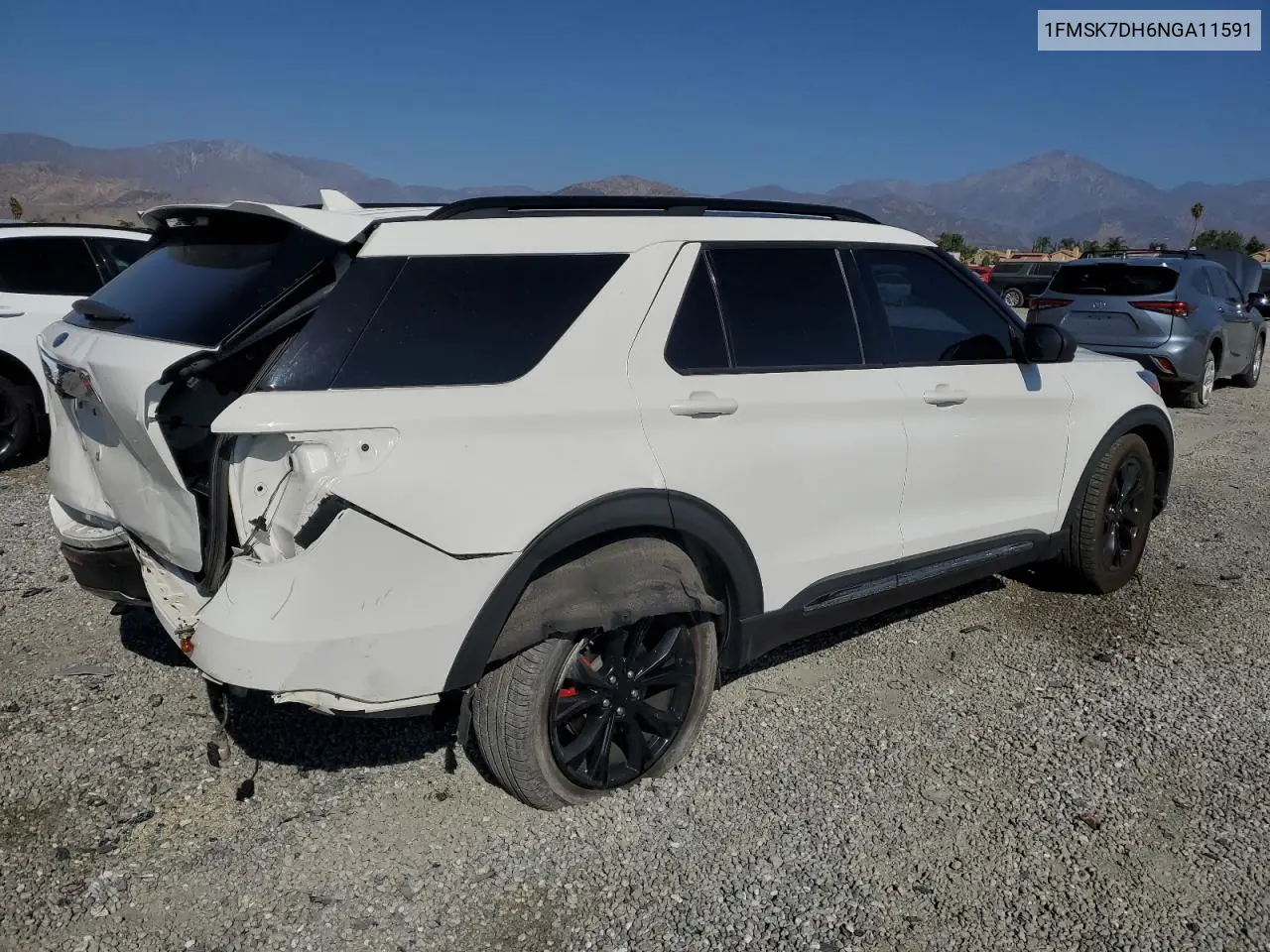 1FMSK7DH6NGA11591 2022 Ford Explorer Xlt