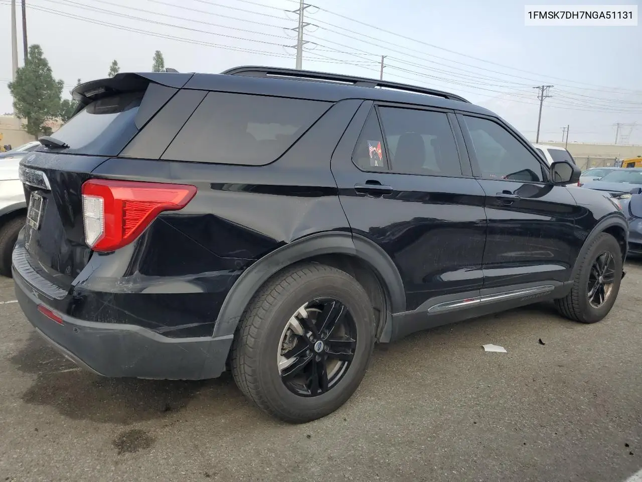 1FMSK7DH7NGA51131 2022 Ford Explorer Xlt