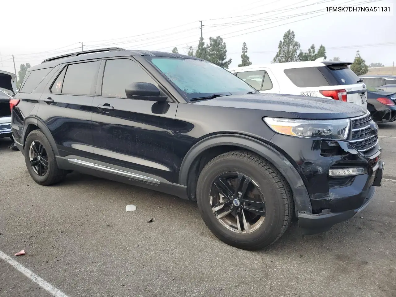 1FMSK7DH7NGA51131 2022 Ford Explorer Xlt