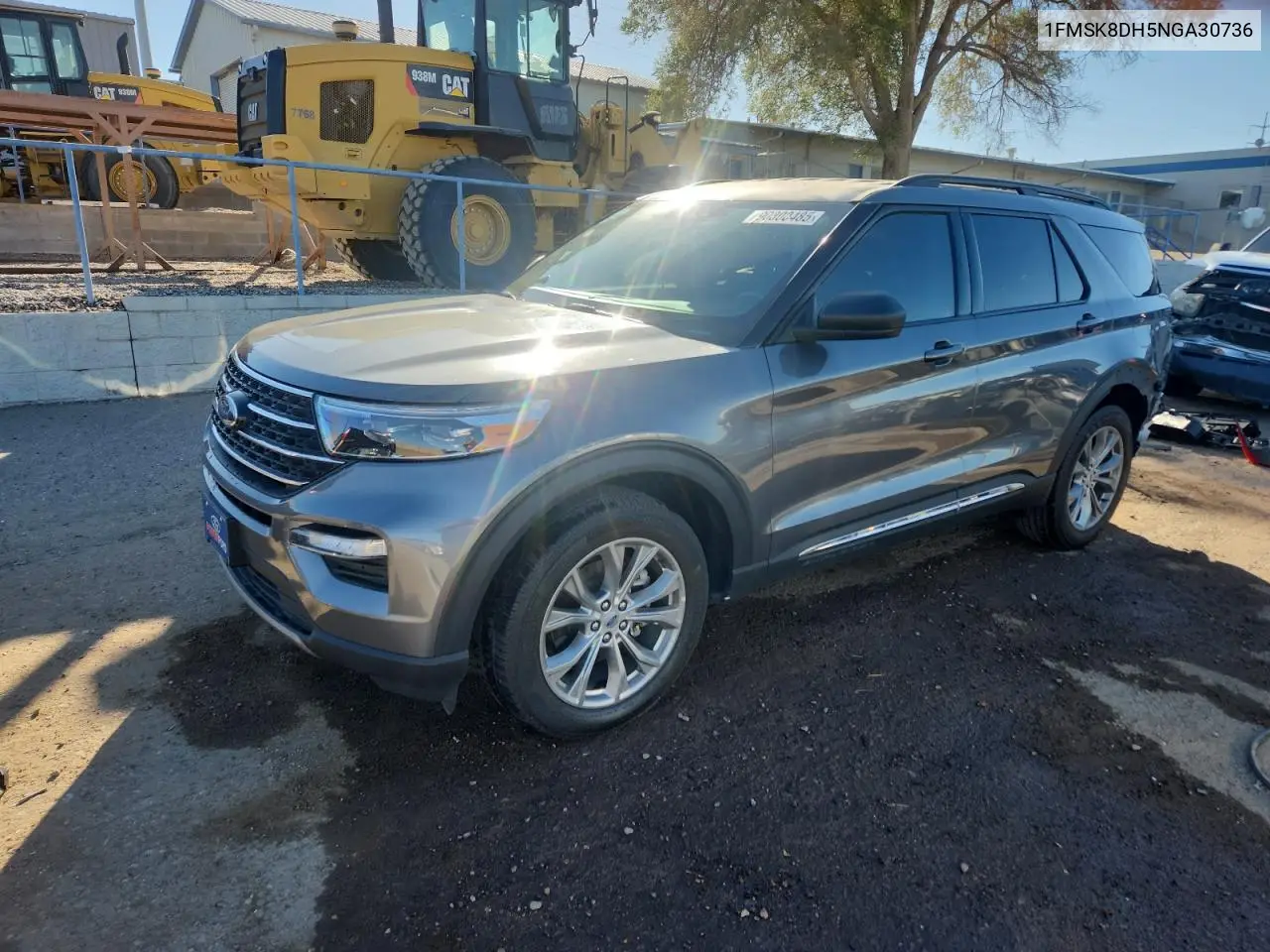 1FMSK8DH5NGA30736 2022 Ford Explorer Xlt