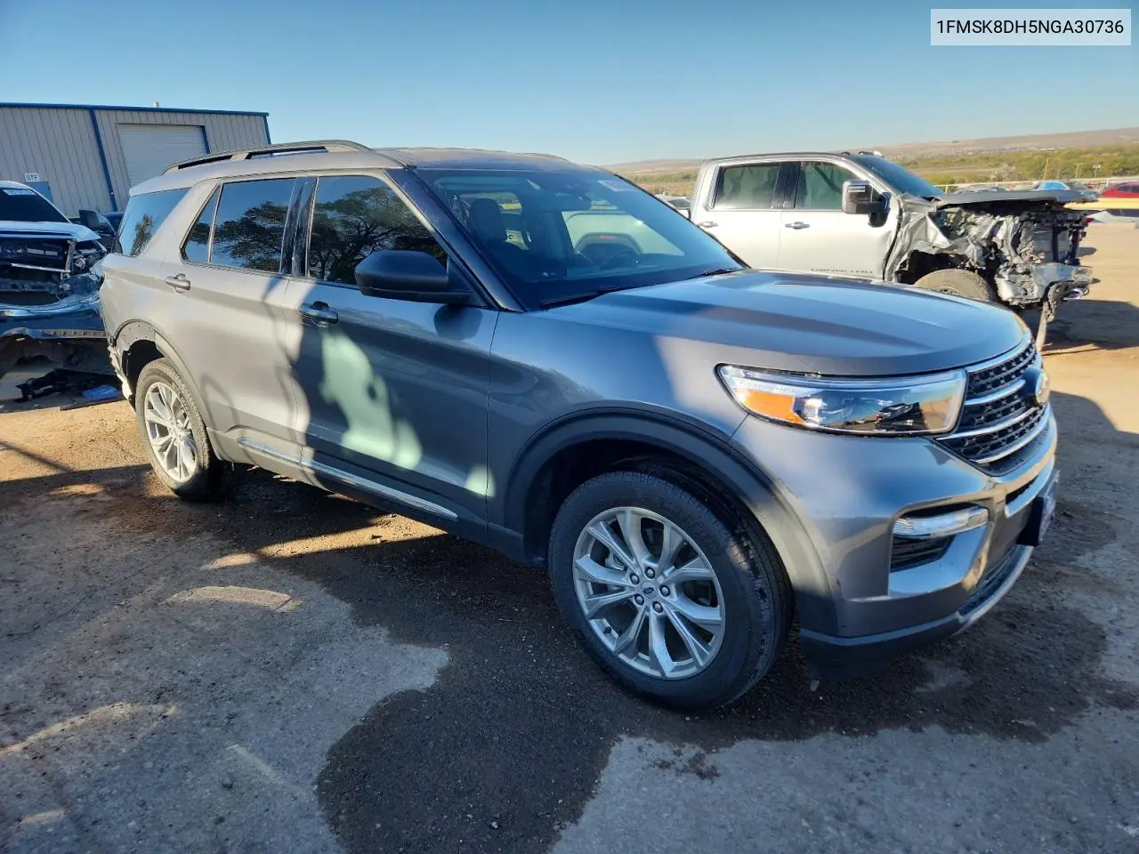 1FMSK8DH5NGA30736 2022 Ford Explorer Xlt