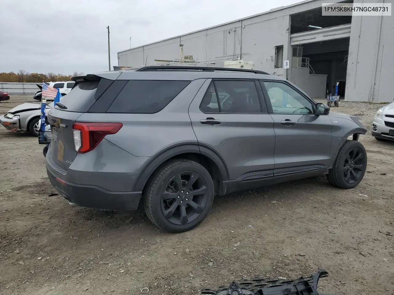 1FMSK8KH7NGC48731 2022 Ford Explorer St-Line