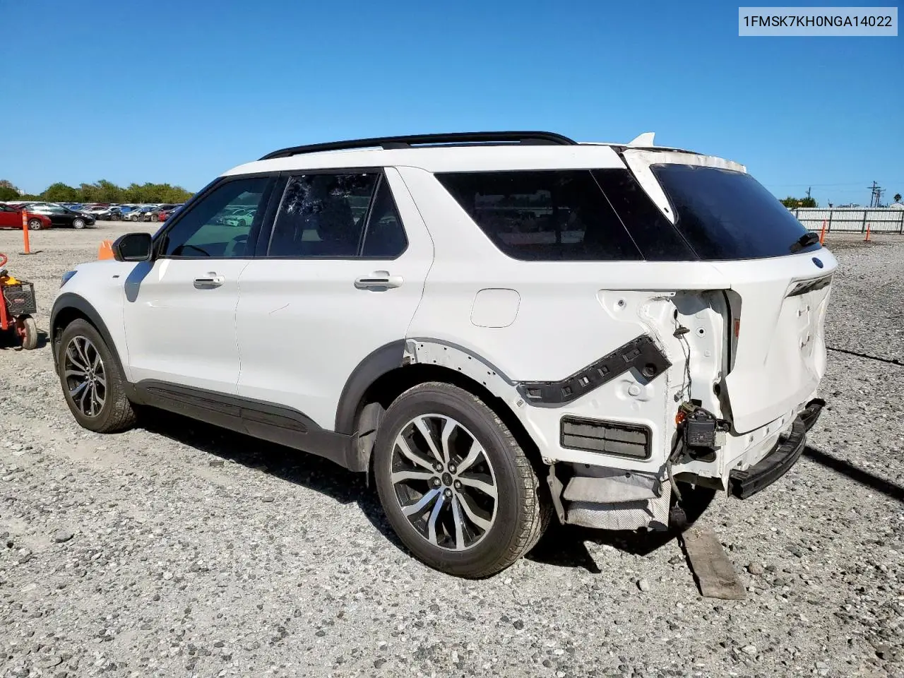1FMSK7KH0NGA14022 2022 Ford Explorer St-Line