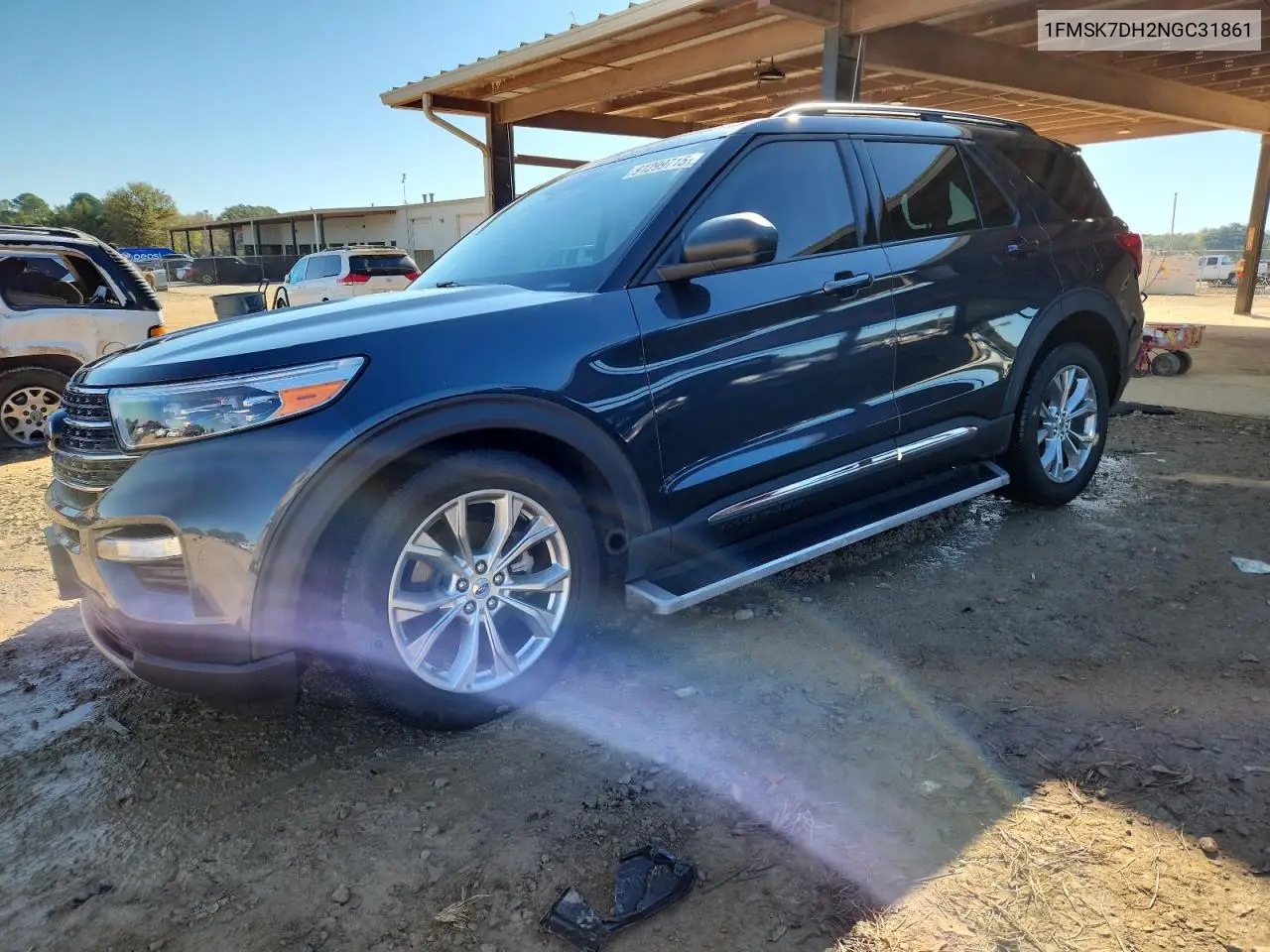 1FMSK7DH2NGC31861 2022 Ford Explorer Xlt