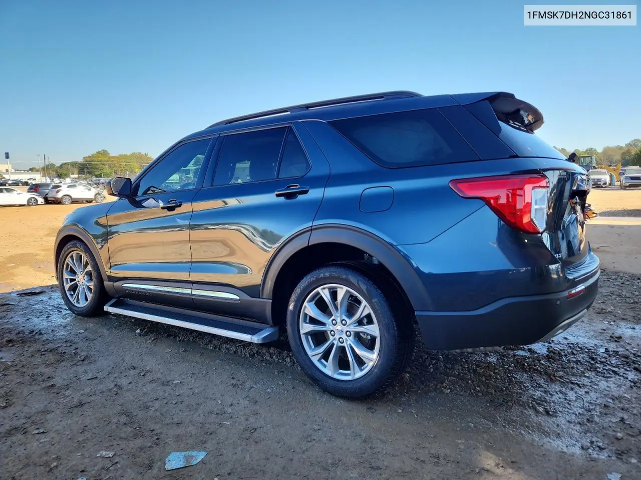 1FMSK7DH2NGC31861 2022 Ford Explorer Xlt
