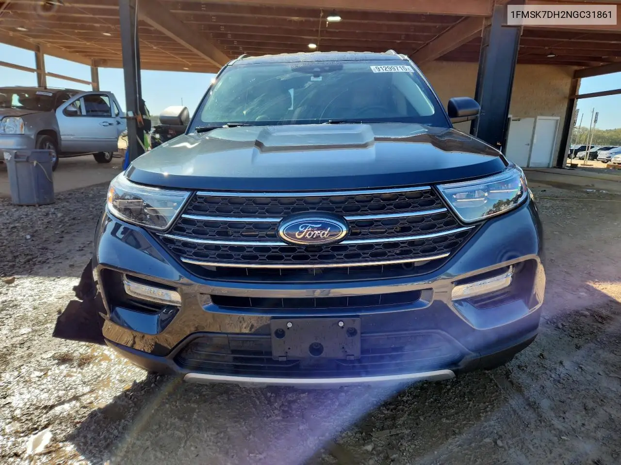 1FMSK7DH2NGC31861 2022 Ford Explorer Xlt