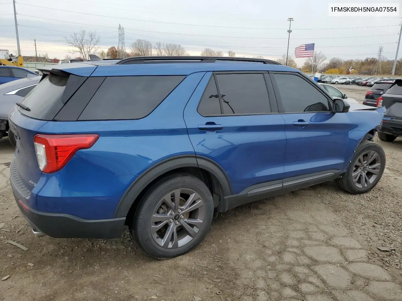 1FMSK8DH5NGA07554 2022 Ford Explorer Xlt