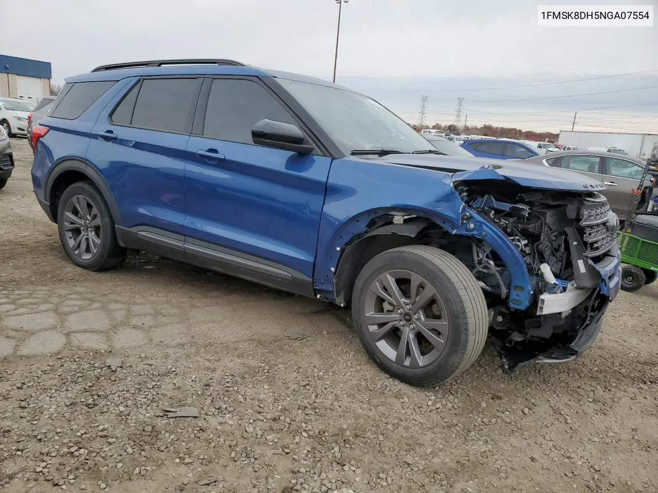 1FMSK8DH5NGA07554 2022 Ford Explorer Xlt