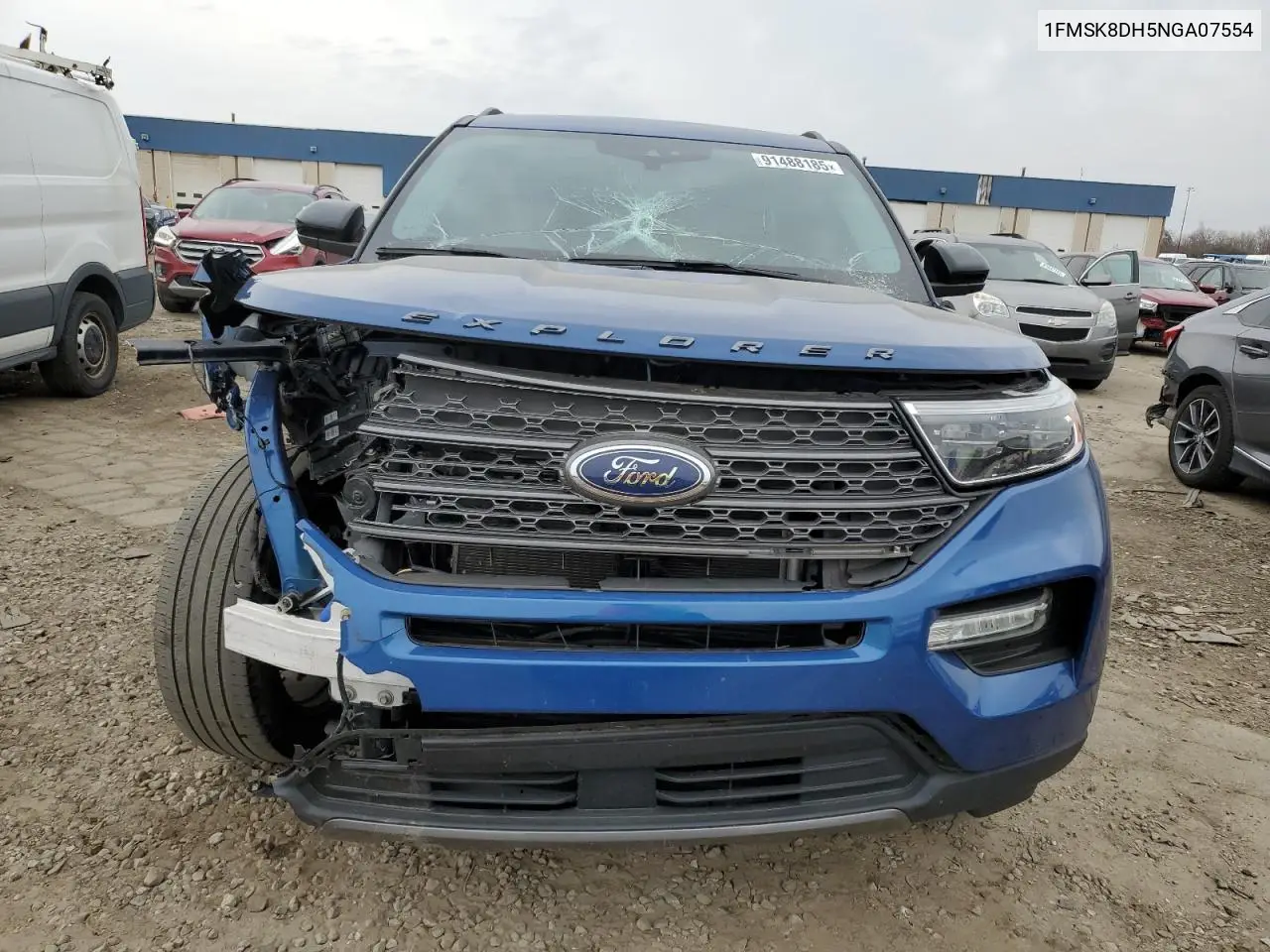 1FMSK8DH5NGA07554 2022 Ford Explorer Xlt
