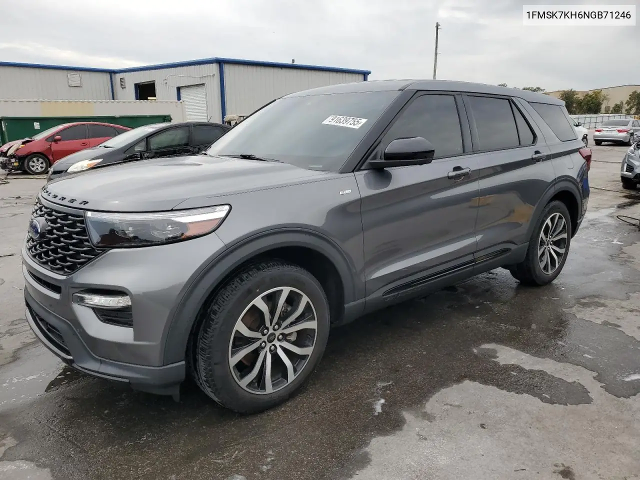 1FMSK7KH6NGB71246 2022 Ford Explorer St-Line