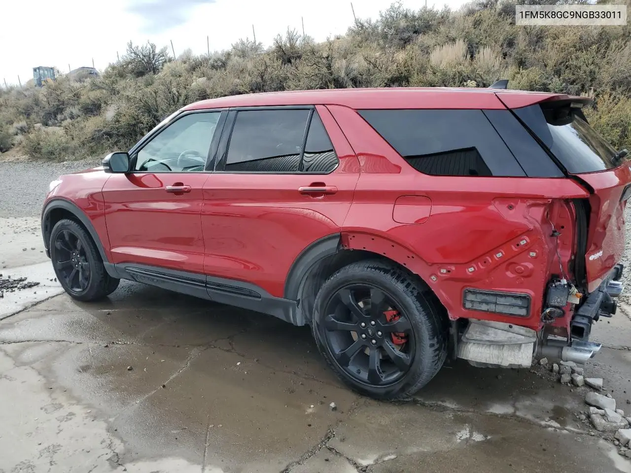 1FM5K8GC9NGB33011 2022 Ford Explorer St