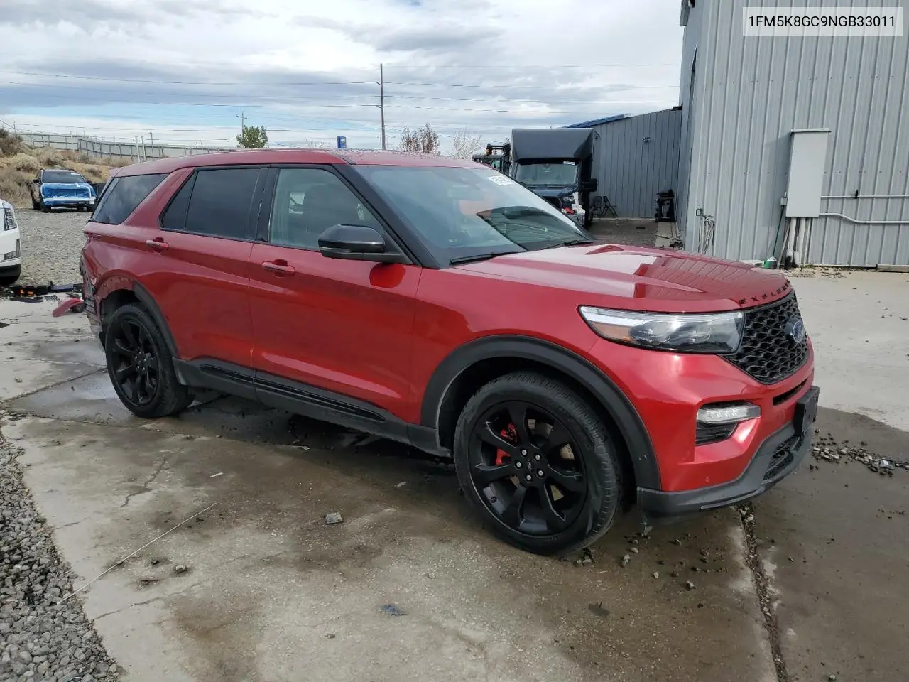 1FM5K8GC9NGB33011 2022 Ford Explorer St
