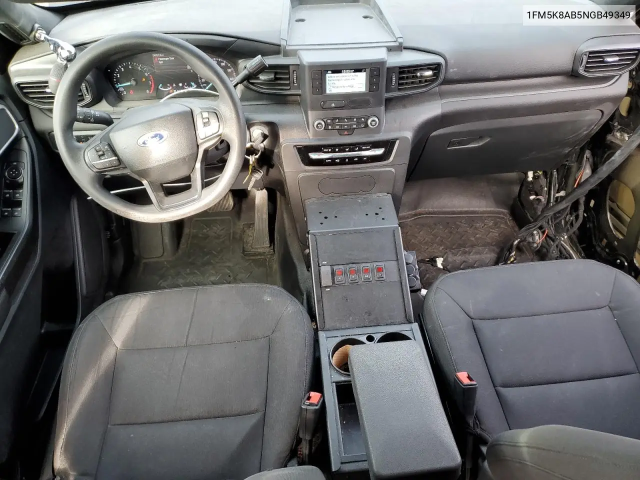 1FM5K8AB5NGB49349 2022 Ford Explorer Police Interceptor