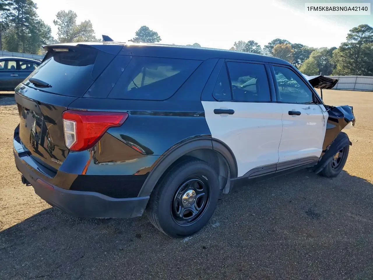 1FM5K8AB3NGA42140 2022 Ford Explorer Police Interceptor