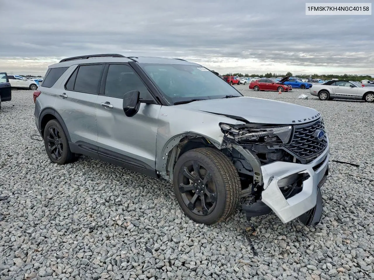 1FMSK7KH4NGC40158 2022 Ford Explorer St-Line