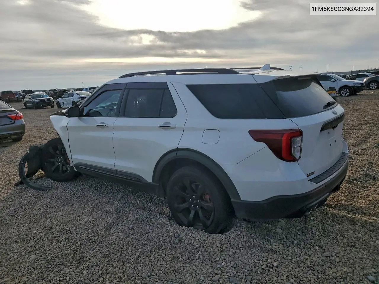 1FM5K8GC3NGA82394 2022 Ford Explorer St