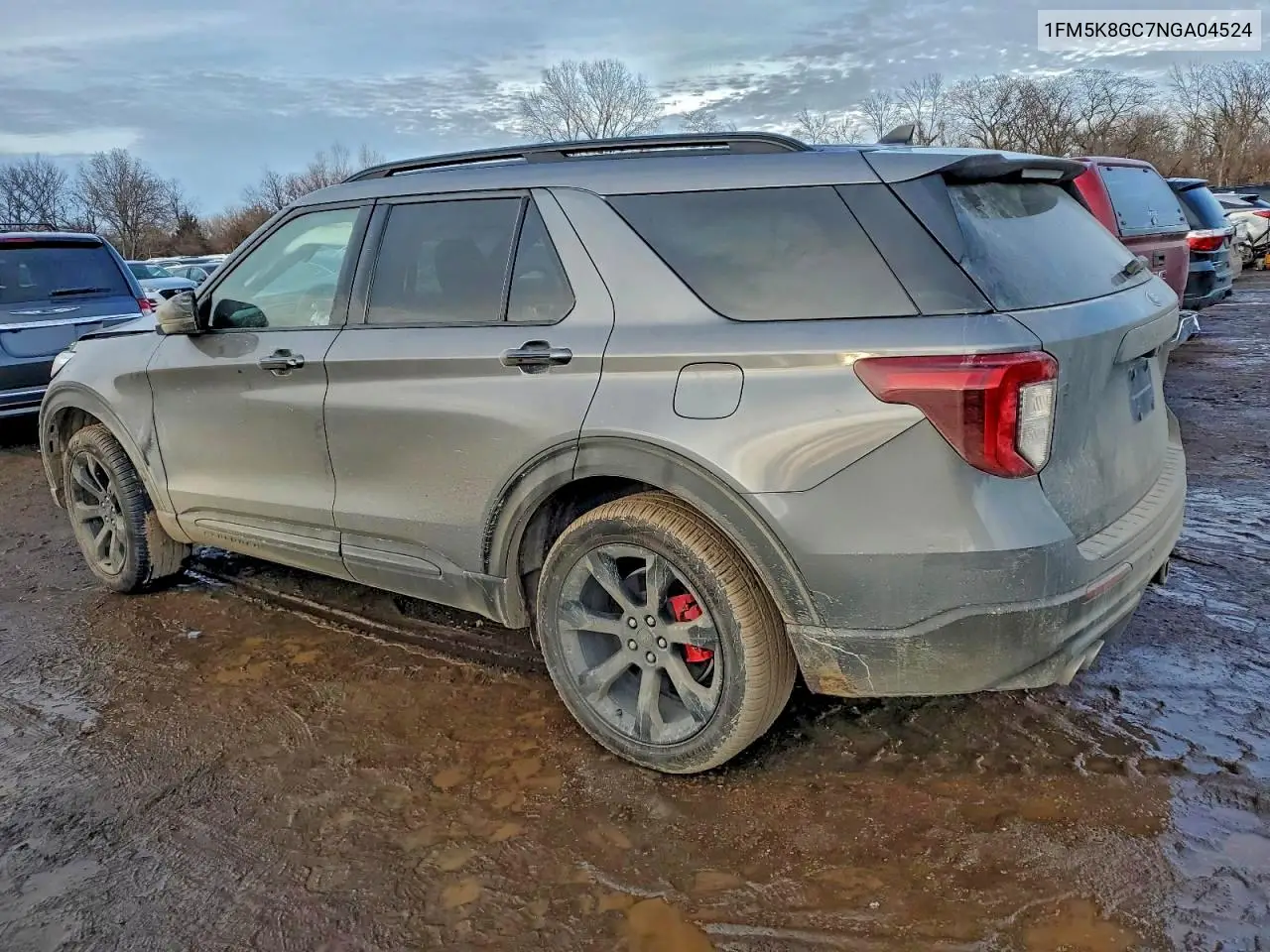 1FM5K8GC7NGA04524 2022 Ford Explorer St