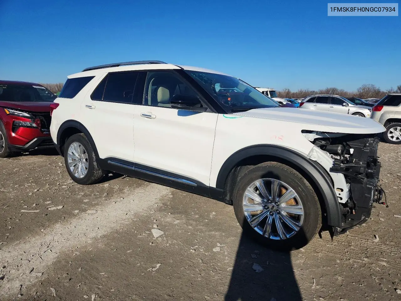 1FMSK8FH0NGC07934 2022 Ford Explorer Limited