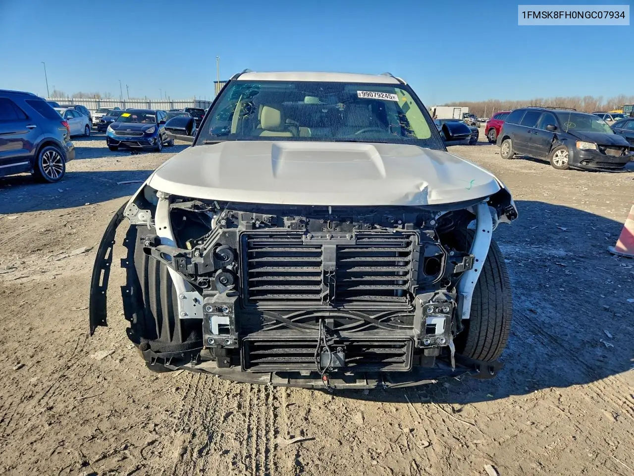 1FMSK8FH0NGC07934 2022 Ford Explorer Limited
