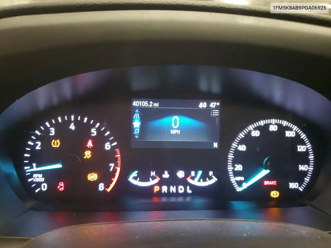 1FM5K8AB9PGA06925 2023 Ford Explorer Police Interceptor