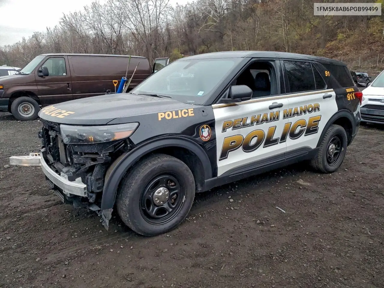1FM5K8AB6PGB99499 2023 Ford Explorer Police Interceptor